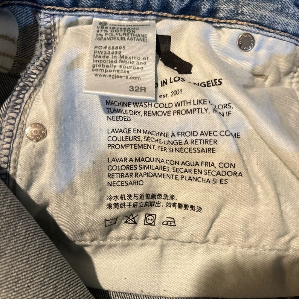 AG Jeans Alexxis Slim High Rise Vintage Fit  Contour 360  Size 32R - Picture 6 of 11